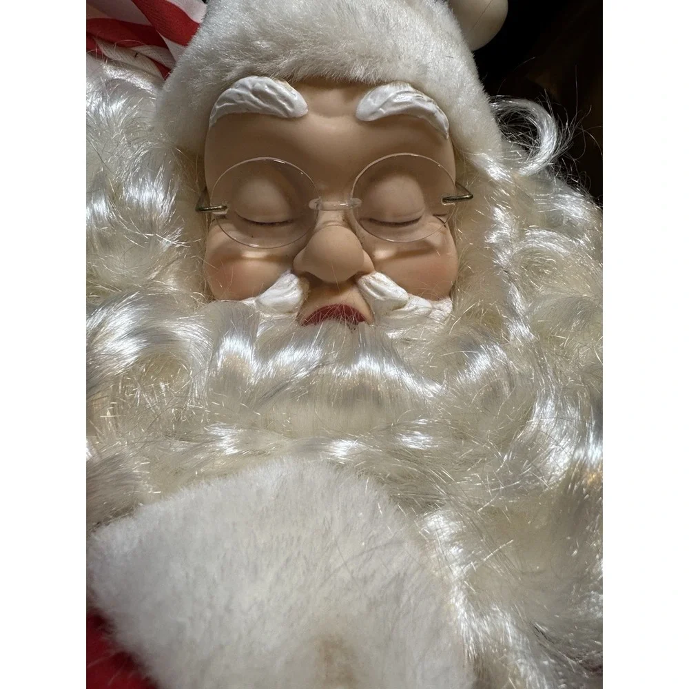 Motion‎ Santa Animated Electronic Snoring Whistling Christmas Animated Display